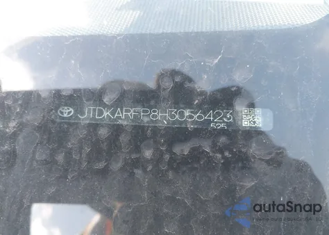 2017 Toyota Prius Prime Premium из США, поврежденный, VIN JTDKARFP8H3056423